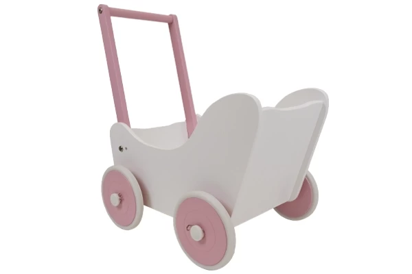 Stabiel op vier geluidsarme wielen