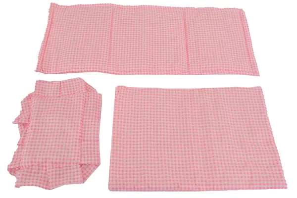 Matrasje, dekentje en kussentje