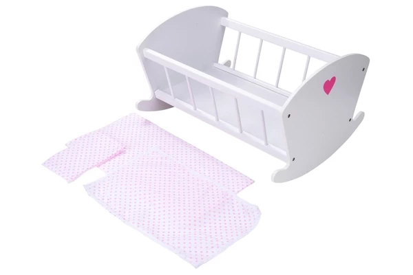 Inclusief roze beddengoed