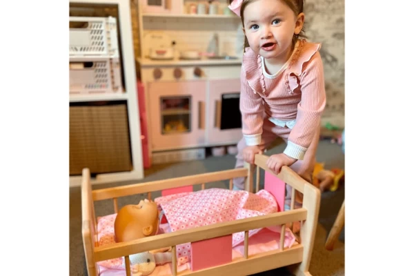 Wieg de pop in slaap