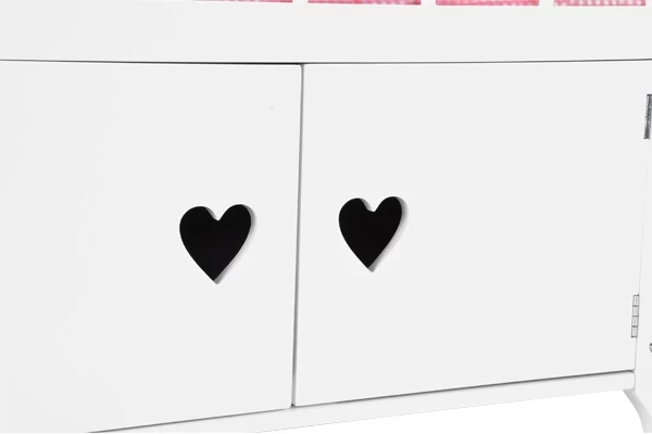 Uitsnede van een hartje.