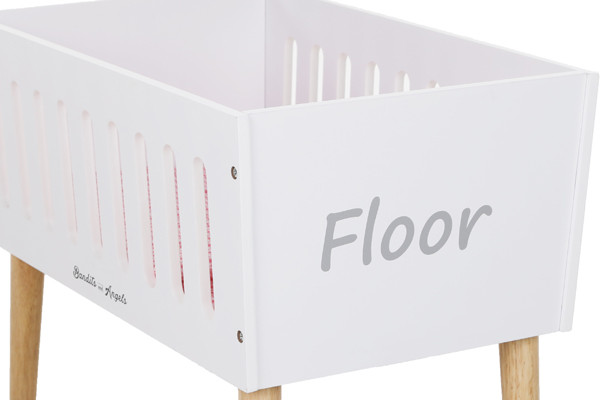 Maak uw bedje helemaal af met deze leuke sticker.