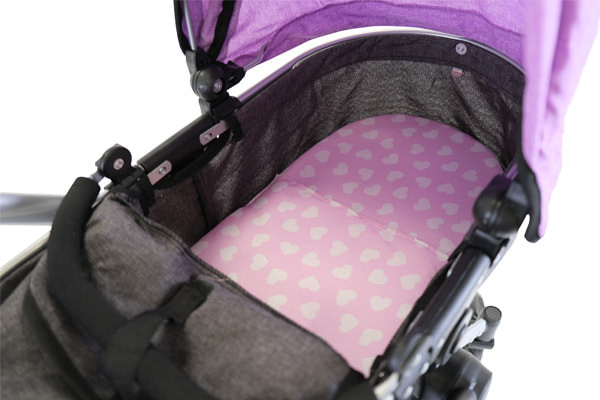 Voor o.a. 2in1 poppenwagen