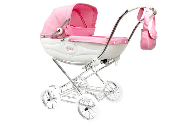 Poppenwagen Princess Jr. roze van Arrue.