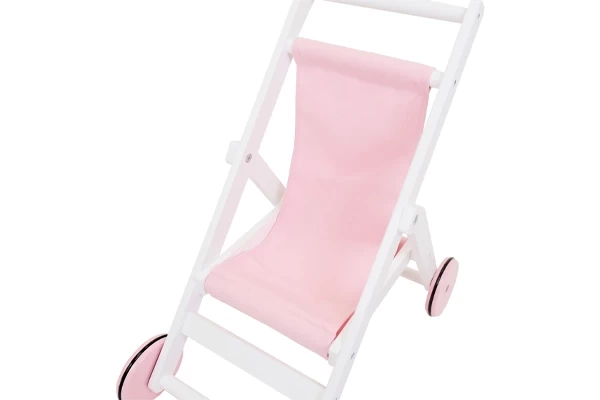 Wit frame met roze stof