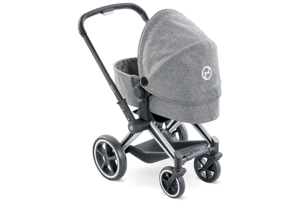 Met handige zwenkwielen