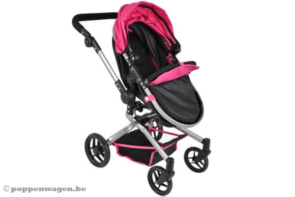 Buggy stand van de pop af.