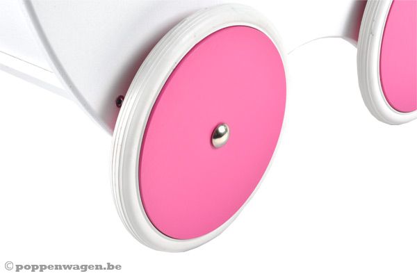 Geluidsarme rubberen banden.