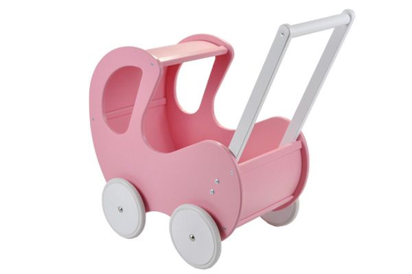 Verstelbare duwstang (56-59 cm).