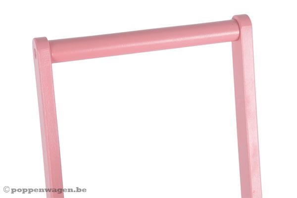 Verstelbare duwstang (56-59 cm).