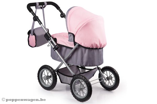 Deze leuke luiertas past er perfect bij.