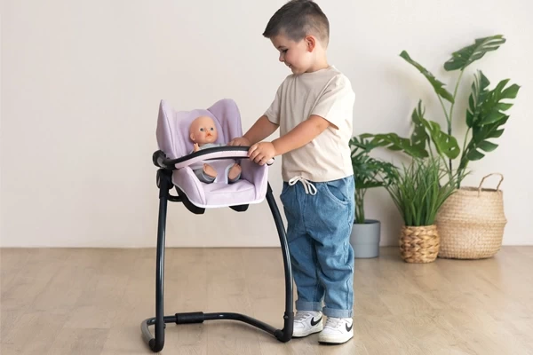 Geef de pop makkelijk te eten