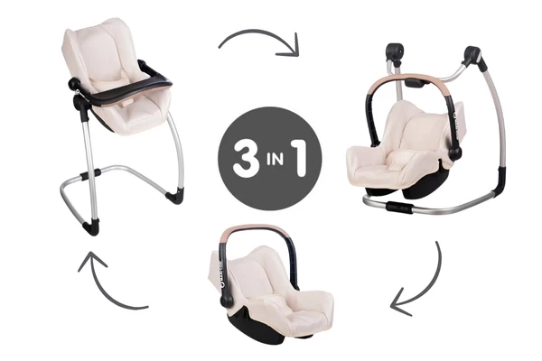 Smoby Maxi-Cosi 3in1 stoel beige