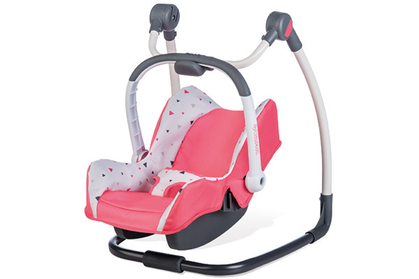 Verander het autozitje eenvoudig in een schommel.