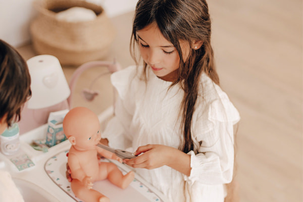 Goed zorgen voor de pop