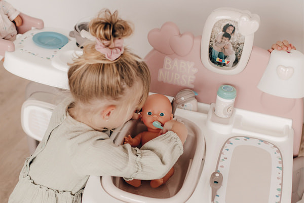 De pop kan lekker in bad